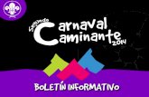 Boletin Informativo - Segundo Carnaval Caminante