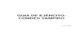 Guia de ejercito Condes Vampiro 8ª