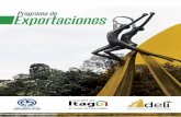 Programa de Exportaciones Itagüí 2014