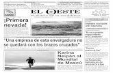 Diario El Oeste 15/05/2013