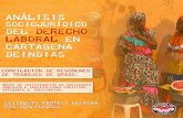 Analisis Sociojuridico Del Derecho Laboral En Cartagena