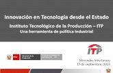 Innovación en Tecnología desde el Estado - ITP