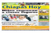 Chiapas HOY Lunes 18 de Mayo en Portada & Contraportada
