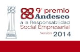 Ganadores del Premio Andesco a la RSE 2014
