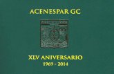 Invitacion Acenespar XLV Aniversario