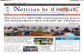 Periódico Noticias de Chiapas, edición virtual; 09 DE JULIO 2014