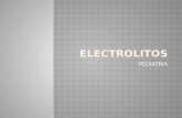 Electrolitos en rn