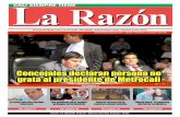 Diario La Razón jueves 17 de julio