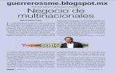 Toque Crítico de Martín Esparza Flores: Mercado Eléctrico Negocio de Multinacionales