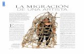 La Migración de una Artista / Revista VD