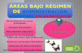 AREAS BAJO REGIMEN  DEADMINITRACION ESPECIAL EN VENEZUELA