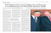 El Supremo investigará a Chaves y Griñán por el fraude de los ERE