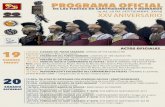 Programa Oficial 25 Aniversario Fiestas de Carthagineses y Romanos