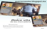 Toque Crítico de Martín Esparza Flores: Dolce Vita de los Mercaderes