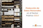 Estudio Protección de Datos Personales en el Sector Público 2013