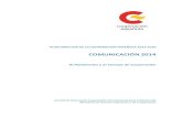 Comunicacion 2014. Cooperacion Espanola