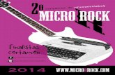 II Certamen de Microrrelatos "Micro Rock"