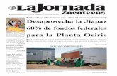 La Jornada Zacatecas, miércoles 27 de agosto del 2014