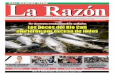 Diario La Razón miércoles 27 de agosto