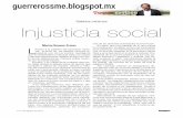 Toque Crítico de Martín Esparza Flores: Injusticia Social