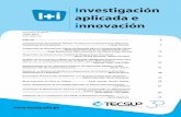 I+i Investigación aplicada e innovación. Volumen 8, 2014
