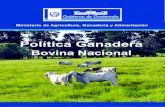 Política Ganadera Bovina Nacional Guatemala