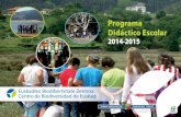 Programa didáctico escolar 2014-2015