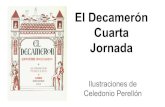 "El Decamerón" ilustrado :: Cuarta jornada