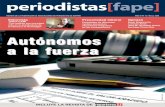 Revista FAPE "Periodistas": Autónomos a la fuerza