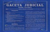 Gaceta Judicial. Reseña Histórica No.5