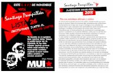 Propuestas Sociología -  2015 Santiago Pampillón - MUI