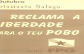 Pasquín das Eleccións ao Parlamento Galego 2001