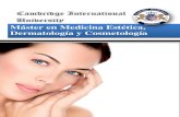 Máster en Medicina Estética, Dermatología y Cosmetología