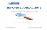 Informe anual cumplimiento ley de acceso a la información pública 2013