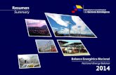 Resumen Balance Energético Nacional 2014