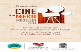 Programación Cine a la Mesa Medellín 2014