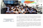 Programa Voces CEMUC 2015
