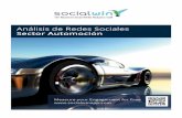 Análisis de las Redes Sociales del Sector Automoción 2013