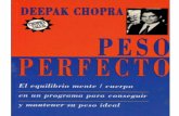 Peso perfecto deepak chopra