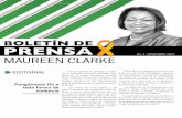 Boletín de Prensa Diputada Maureen Clarke
