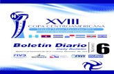 Boletín No 6 XVIII Copa Centroamericana Voleibol Mayor Masculina 2014