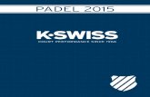 Catálogo K-Swiss Padel SS2015
