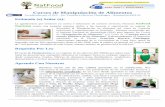 Información curso de manipulación de alimentos natfood