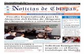 Periódico Noticias de Chiapas, Edición virtual; 13 ENERO DE 2015