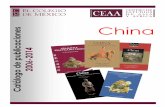 Catálogo de publicaciones sobre China 2006-2014