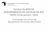 TORNEIO DE BOCCIA - AGRUPAMENTO DE ESCOLAS DE RIO TINTO - 24 JAN 2015