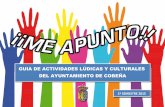 Guia actividades lúdicas y culturales de Cobeña