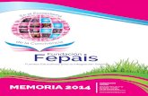Publicación MEMORIA 2014 Fundación FEPAIS