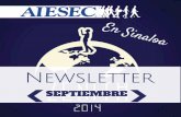 Newsletter Septiembre 2014