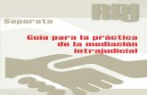 20101009 guía para la práctica de la mediación intrajudicial